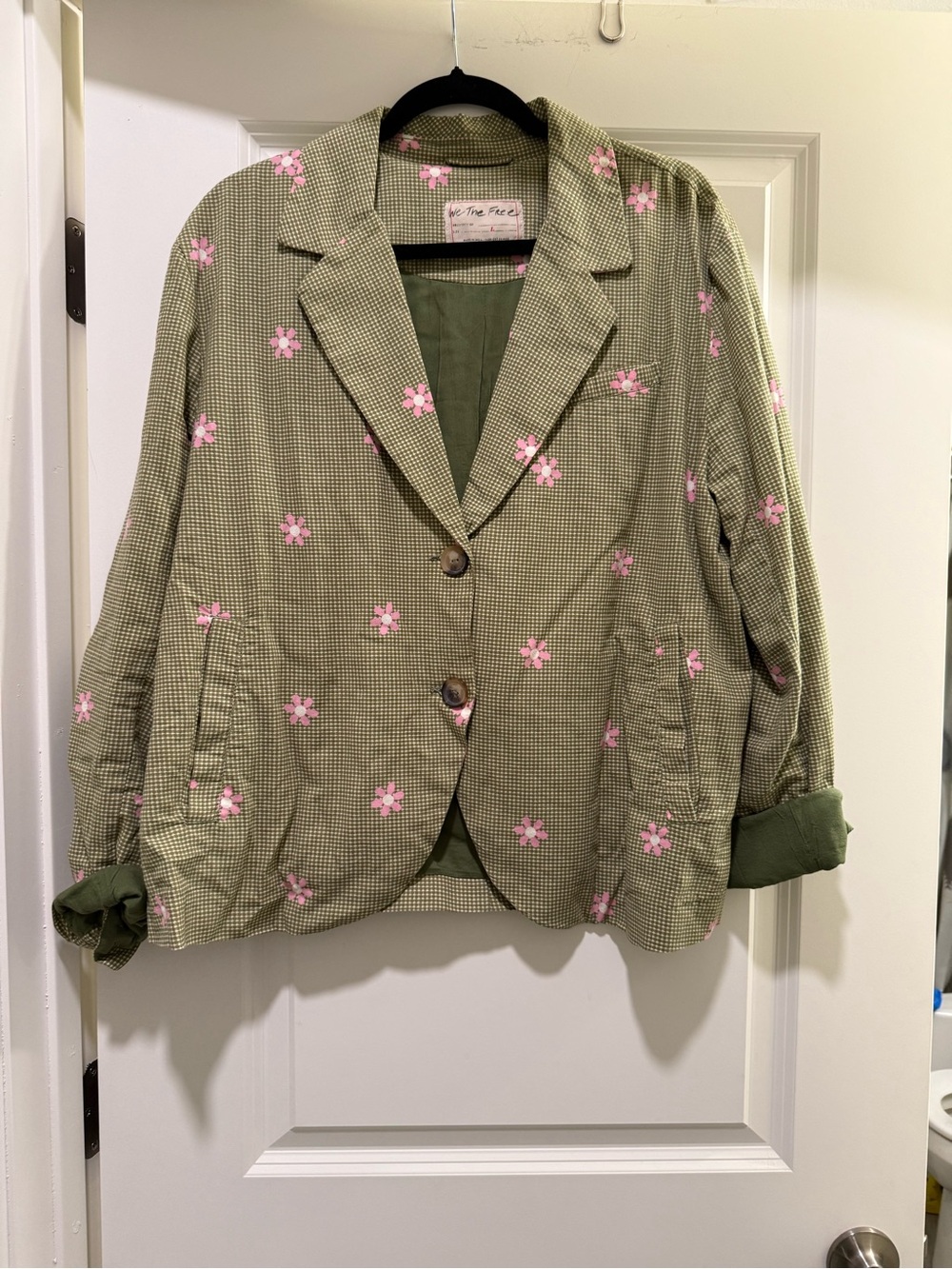 Free People Cali Print Blazer
Moss Combo